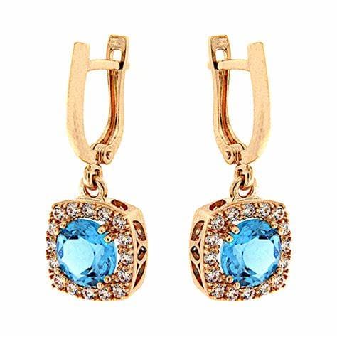 gold earrings