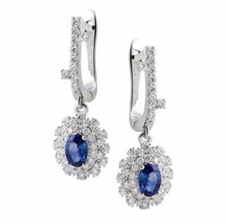 silver earrings